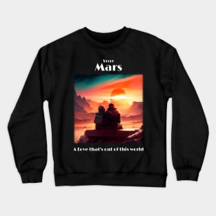 Mars Sunset Crewneck Sweatshirt